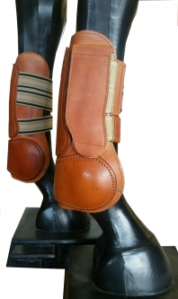 Classic Equine Leather Open-Front Jumping Boot