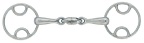 Center Revolver Loop Ring Gag Bit