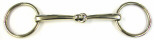 Crump German Silver Loose Ring Snaffle