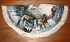 Horse Christmas Tree Skirt
