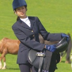 Shires Ladies Show Jacket With Velvet Collar