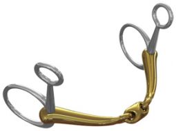 Saddle Up and Ride Neue Schule Starter 16mm 70mm Loose Ring Snaffle Mouthpiece Bit for Horse