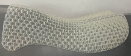 Acavallo Respira Gel Half Pad with Back Rise