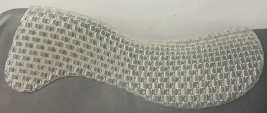 Acavallo Respira Gel Half Pad with Front Riser