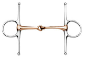 Copper Mouth Full Cheek Snaffle Bit