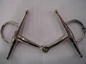 Medium Weight Short Cheek Eggbutt Full Cheek Snaffle